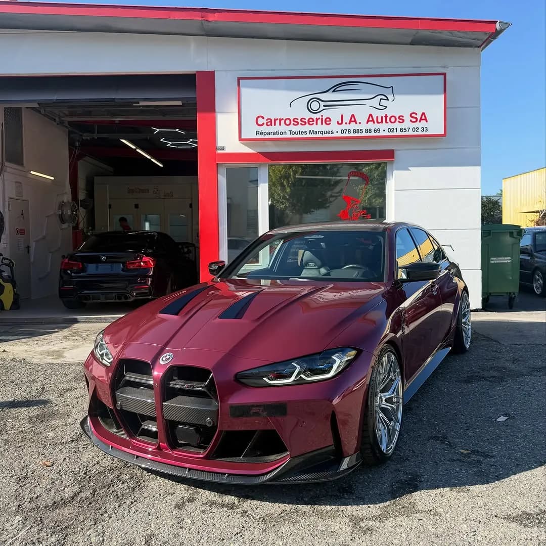 BMW M3 G80 — réparation portes
